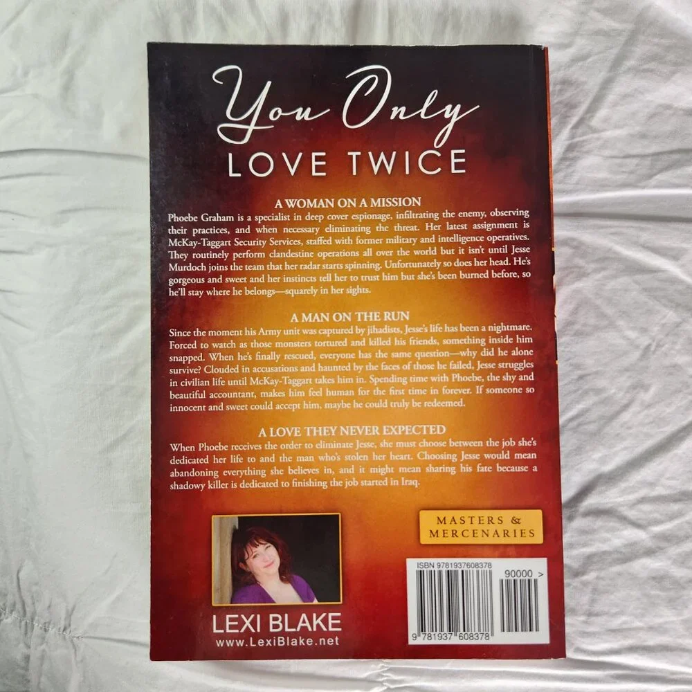 🌶RARE🌶LIKE NEW You Only Love Twice by Lexi Blake OOP 1st Edition